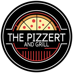 The Pizzert And Grill logo.
